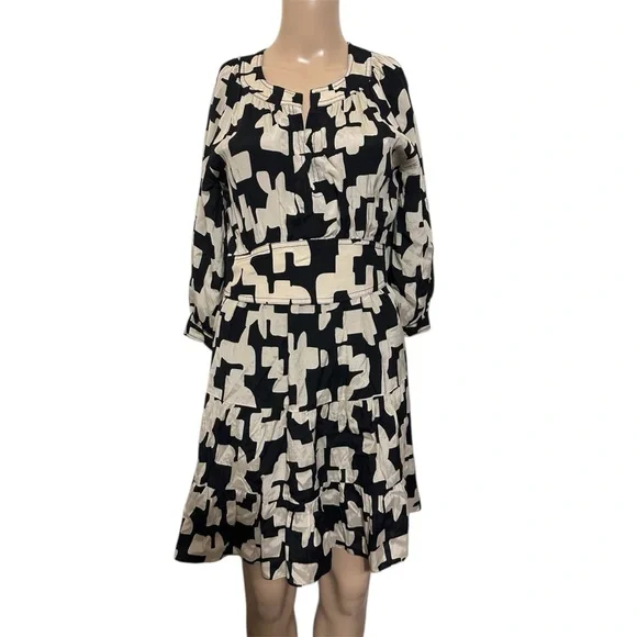Ba&sh pulse printed mini dress black white - Picture 8 of 8